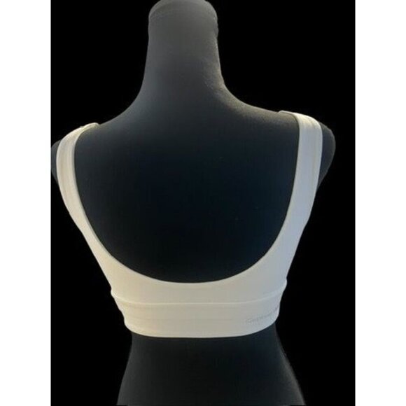 OUTDOOR VOICES FREE FORM SCOOP BRA COLOR MILK STONE PILATIES GYMATTIRE XXSM - Picture 5 of 9